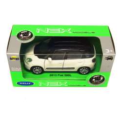 Welly 1:34 Fiat 500L 2013 -kremowy - 1