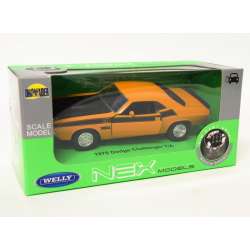 Welly 1:34 Dodge 1970 Challenger T/A - musztardowy - 1