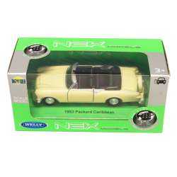 Welly 1:34 Packard Caribbean '53 cabrio -kremowy - 1