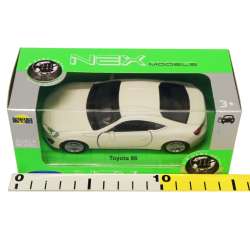 Welly 1:34 Toyota 86 -biała - 2