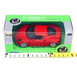 Welly 1:34 Alfa Romeo 4C - czerwony - 3