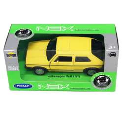 Welly 1:34 Volkswagen Golf I GTI -żółty - 1