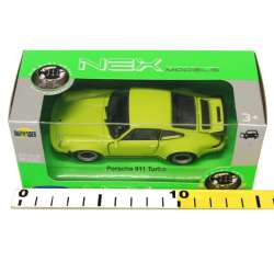 Welly 1:34 Porsche 911 Turbo - zielony - 2