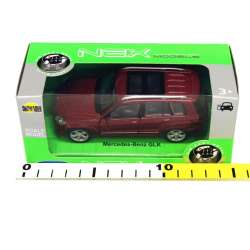 Welly 1:34 Mercedes-Benz GLK - bordowy - 2