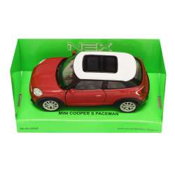 Welly 1:34 MINI Cooper S Paceman -czerwony z biał.dachem - 1