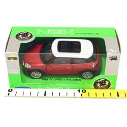 Welly 1:34 MINI Cooper S Paceman -czerwony z biał.dachem - 4