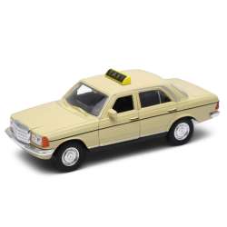 Welly 1:34 Mercedes-Benz W123 taxi - kremowy - 1