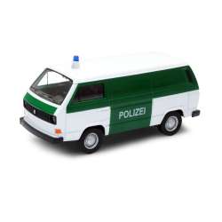 Welly 1:34 VW Volkswagen T3 VAN - POLIZEI -biało-zielony - 1