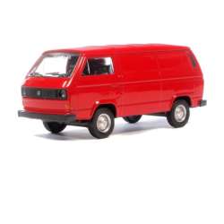 Welly 1:34 VW Volkswagen T3 van - czerwony - 1