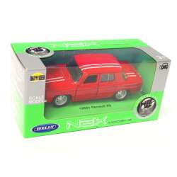 Welly 1:34 Renault R8 1960s - czerwony - 1