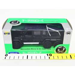 WELLY 1:34 Mercedes-Benz G 63 AMG 6x6 - czarny - 2