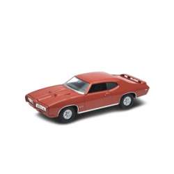 Welly 1:34 Pontiac '69 GTO -bordowy - 1