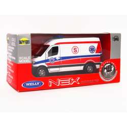 Welly 1:34 Mercedes-Benz Sprinter -ratownictwo medyczne - 2