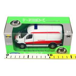 Welly 1:34 Mercedes-Benz Sprinter - Notarzt -biały - 2