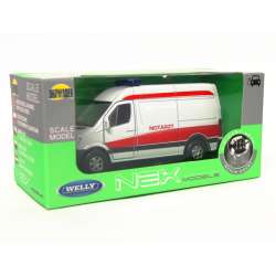 Welly 1:34 Mercedes-Benz Sprinter - Notarzt -biały - 3