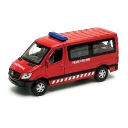 Welly 1:34 Mercedes-Benz Straż Sprinter Traveliner -czer - 1