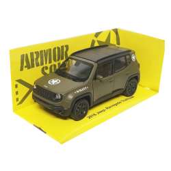 Welly 1:34 Jeep Renegade Trailhawk - militarny zielony - 1