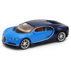 Welly 1:34 Bugatti Chiron - niebiesko-czarny - 1