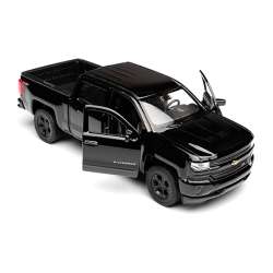 Welly 1:34 Chevrolet Silverado 2017 czarny - 2