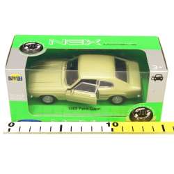 Welly 1:34 1969 Ford Capri - złoty - 2