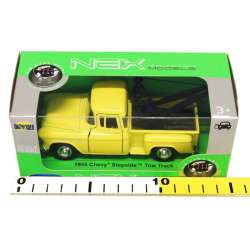 Welly 1:34 Chevy Stepside Tow Truck 1955 -żółty - 2