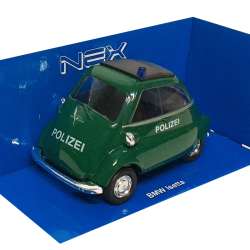 Welly 1:34 BMW Isetta POLIZEI -zielony