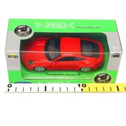 Welly 1:34 Porsche 911 Carrera 4S -czerwony - 2