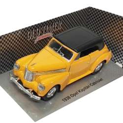 Welly 1:34 Opel Kapitan 1938 Soft top -żółty - 1