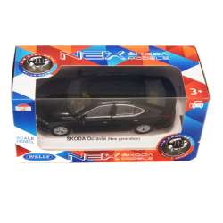 Welly 1:34 Skoda Octavia (New generation) czarna - 1