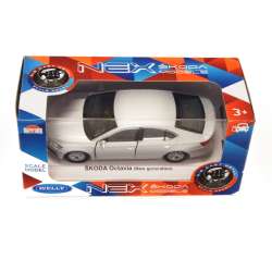 Welly 1:34 Skoda Octavia (New generation) srebrna - 1