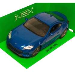 Welly 1:34 SUBARU BRZ -niebieski metalik - 1