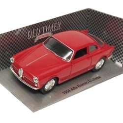 Welly 1:34 Alfa Romeo Giulietta 1954 -czerwona