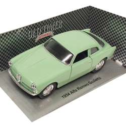Welly 1:34 Alfa Romeo Giulietta 1954 -seledynowa