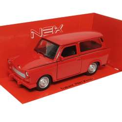 WELLY 1:39 Trabant P601 kombi -czerwony - 1