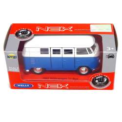 Welly 1:34 VW Volkswagen bus T1 1963 -niebieski - 1