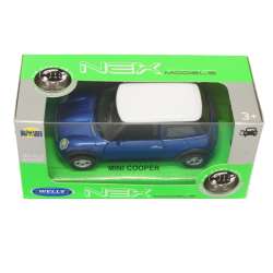 Welly 1:34 Mini Cooper -granatowy - 1