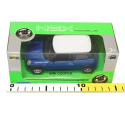 Welly 1:34 Mini Cooper -granatowy - 2