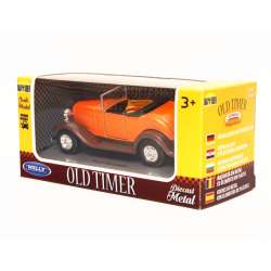 Welly 1:34 Ford Roadster cabrio - pomarańczowy - 1