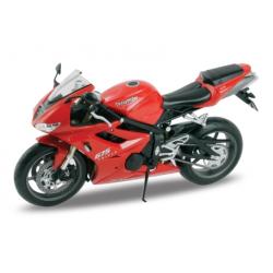 Amazon.com: Welly Die Cast Motorcycle Silver Triumph Daytona 675, 1:18  Scale : Toys & Games