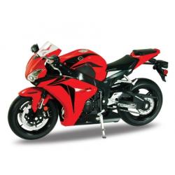 WELLY 1:10 MOTOCYKL HONDA CBR 1000 RR CZERWONA (62804) - 1