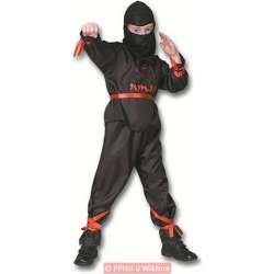 WIKTOR strój wojownika Ninja rozmiar: 134-140 - 1
