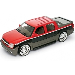 WELLY TUNING 1:24 CHEVROLET AVALANCHE CZERW-CZAR 22094LR - 1