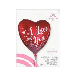 Balon foliowy Rose Gold Hearts