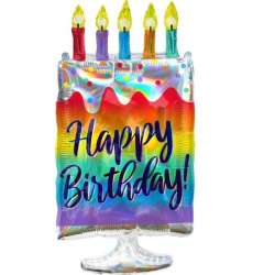 Balon foliowy SuperShape Tort 38x76cm (4125401)