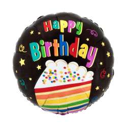 Balon foliowy Rainbow cake