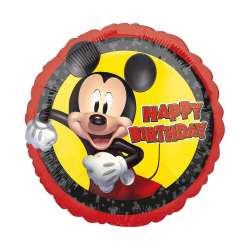 Balon foliowy Urodzinowa Myszka Mickey 46cm