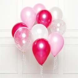 Balony bukiet 10szt - 1