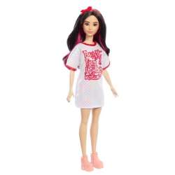 Barbie Fashionistas. Lalka Sukienka kropki HRH12 - 1