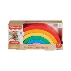Fisher-Price. Drewniana tęcza do układania - 1