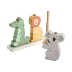 Fisher Price Drewniane zwierzątka Układaj i sortuj - 1